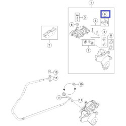 60013018100   Λαμάκια Φρένων Πίσω Δαγκάνας KTM ADV-950/990/1190