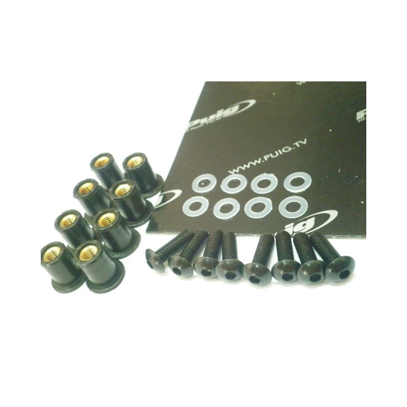 604-00-61510  PUIG Λαστιχοπαξίμαδα Φέρινγκ Σετ Honda XRV-XLV