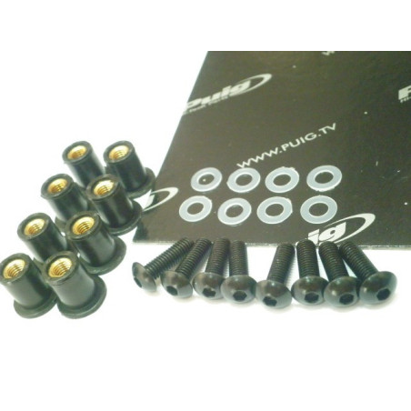 604-00-61510  PUIG Λαστιχοπαξίμαδα Φέρινγκ Σετ Honda XRV-XLV