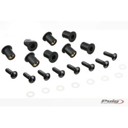 604-00-61510  PUIG Nut, Cowl Setting Set Honda XRV-XLV