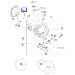 19-G6427  PROX Clutch Cover Outside Gasket KTM SX-F 450 '07-'12