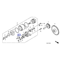 31201KPCD51  Καρβουνάκι Μίζας ''A'' Honda SH-150-125 '09-'12