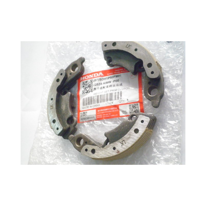 22535KWWP00  Weight Set, Primary Clutch Honda AFS-110i Wave