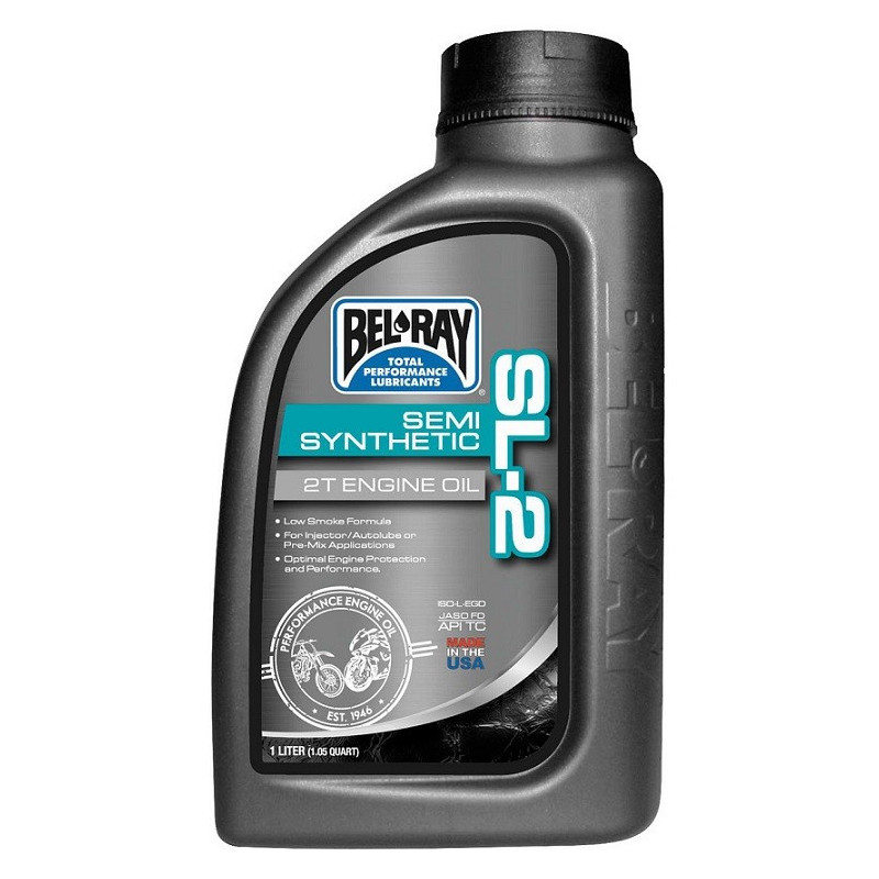 BEL.0020  BEL-RAY SL 2T Semi-Synthetic Engine Oil