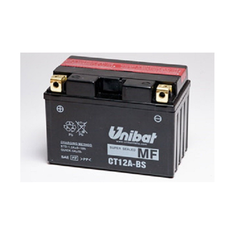 YT12ABS  UNIBAT Μπαταρία YT12A-BS Suzuki GSXR-1300 GSXR-1000 GSF-1250 