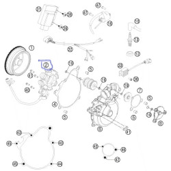 55139004100  Stator cpl. KTM EXC-250-300 '08-'16