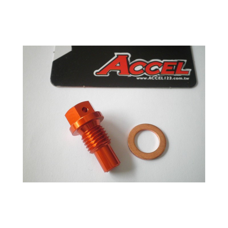 MDP-07  Oil Drain Plug W.Mag. Orange KTM EXC-SX-LC 4- LC8 Adventure