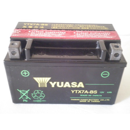 YTX7ABS  Yuasa Battery YTX7A-BS
