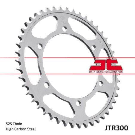 JTR300.48   JT Rear Sprocket Honda XL-650V Transalp