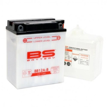 BB12AB  BS Battery YB12A-B Honda XL-600V Transalp 