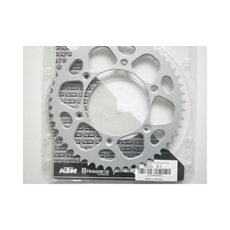 7771015105001  Rear Sprocket Aluminium 50t. KTM EXC-SX
