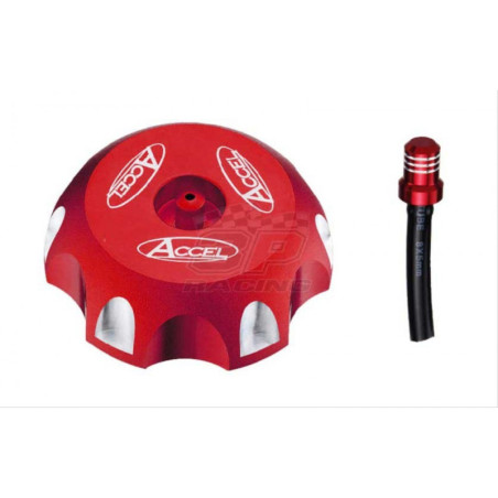 GTC-01  ACCEL Gas Tank Cap Aluminium Honda CRF-250-450  XR-250-600