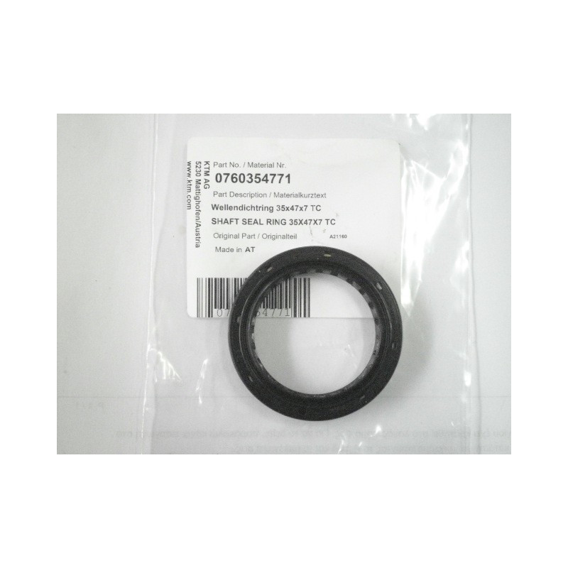 0760354771  Shaft Seal Ring 35x47x7 TC  KTM EXC-SX '03-'21