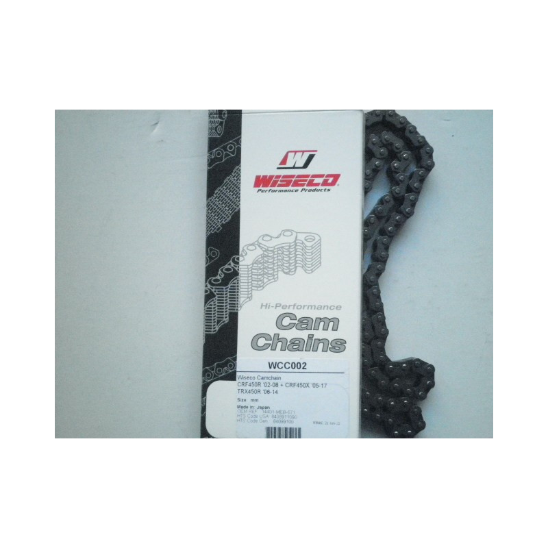 CC002   WISEKO Camshaft Chain Honda CRF-450R '02-'08