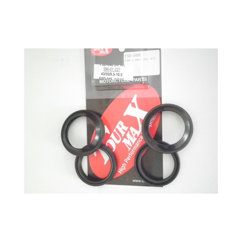 Front Fork Seals & Dust Set 43x55x9.5/10.5 Yamaha XT-660R-X