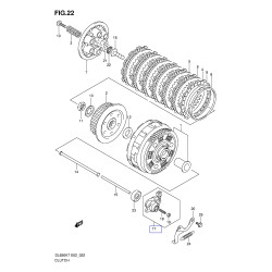 2320011D00  Clutch Release  Suzuki DL-650 V-Strom