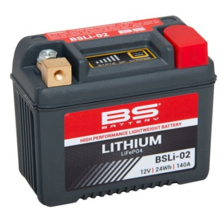 BSLI-02   BS Lithium Battery Honda CRF-250X/450X '04-'18