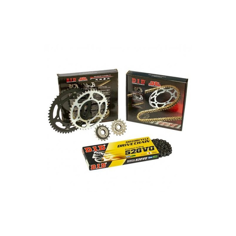 JTDIDVDUKE125  D.I.D (V)-JT Drive Chain Set KTM Duke-125-200 '11-'22