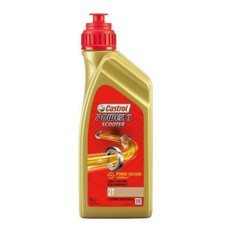 CRP1S2T-1  CASTROL Power 1 Scooter 2T Ημισυνθετικό Λιπαντικό
