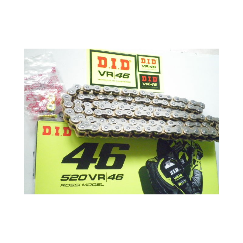 DID520VR46118   D.I.D Αλυσίδα X'ring VR46 520x118 links 