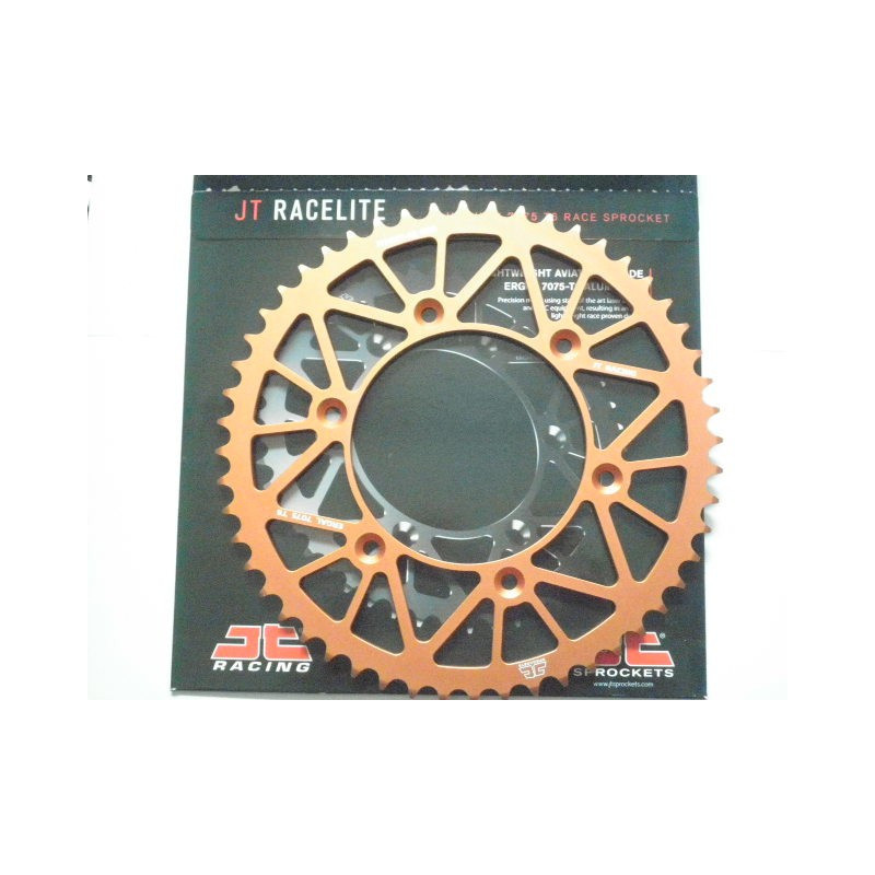 JTA897.52ORG   JT Rear Sprocket Alouminium Orange 52t. KTM EXC-SX-LC-4