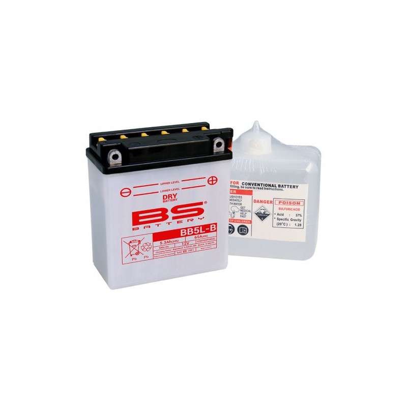 BB5LB  BS Battery YB5L-B Kawasaki KAZE-R 115