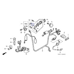 35100KPR900  Κεντρικός Διακόπτης Honda SH-125/150 '01-'04 