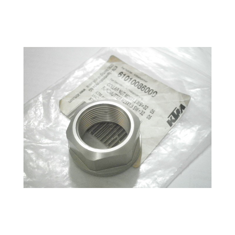 61010086000  Hexagon Nut M25x1,5 KTM SX/SX-F '13-'22