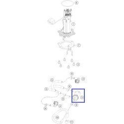 90107018000  Filter Fuel Pump KTM Duke-125/390 '11-'16  Duke-200 '11-'20