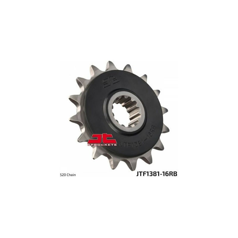 JTF1381.16RB  JT Front Sprocket 16t. Honda CB 500X '13-'23