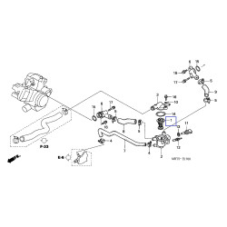 19300MBT003   Thermostat Assy Honda XL-1000V Varadero