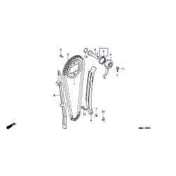 14514MG3000  Ελατήριο Τεντωτήρα Καδένας Εκκεντροφόρου Honda FMX-650 NX-650 Dominator