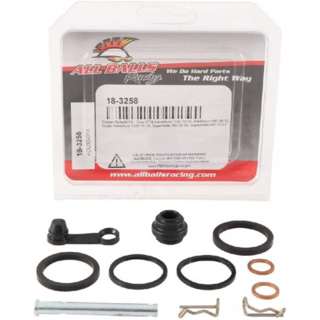 18-3258  All Balls Rear Brake Caliper Rebuild Kit KTM ADV 990/1190/1290 