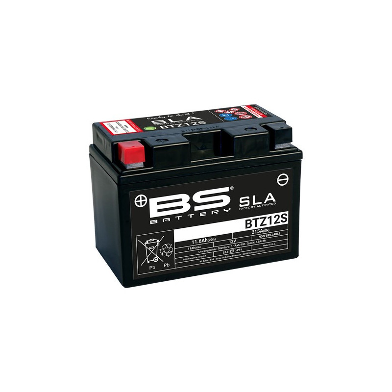 BTZ12S-SLA   BS Μπαταρία YTZ12-S Honda XL-650V Transalp CBR-1100XX SH-300 