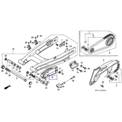 550-12-160   Slider Chain Honda XRV-750 Africa Twin