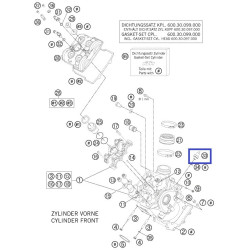 60038091100   Oil Pressure Switch KTM LC8-950-990