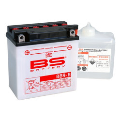 BB9B   BS Battery YB9-B Gillera Runner-125/180 2T