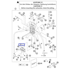 46-5021  All Balls Float Bowl Gasket KTM EXC-400/450/525  SXF-250 '05'-'10