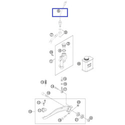 503-11-051  Brake Light Switch Rear KTM EXC-LC 4-640- LC8 Adventure