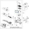 54802005100  Handlebar Clamp Hyd. Clutch Brembo KTM