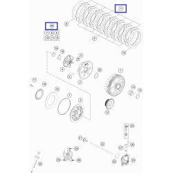 54832011110  Clutch Kit KTM EXC-250-300 '13-'22