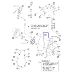 S410270028027   ATHENA Ignition Cover Gasket KTM LC8 950-990