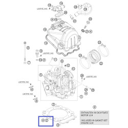75030036000  Φλάντζα Εκρήξεως KTM Duke 690