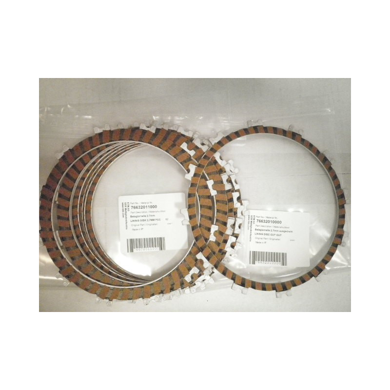 76632010000  Clutch Friction Disks Kit  KTM Duke 690 '08-'19