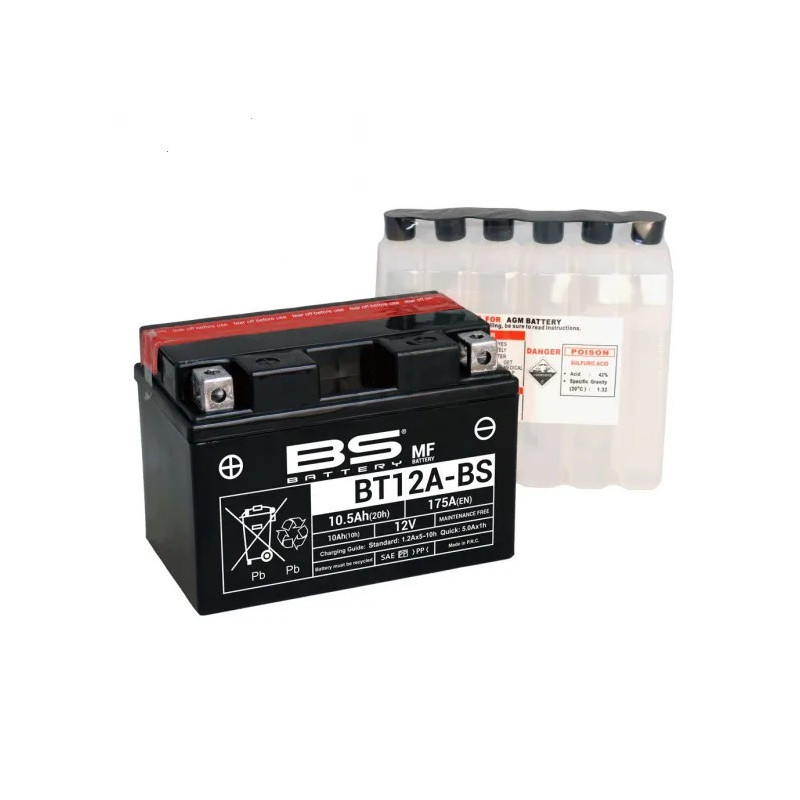 BT12A-BS  Μπαταρία BS YT12A-BS Suzuki GSXR-1300 GSXR-1000 GSF-1250 