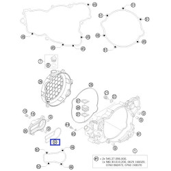 54835003000  Water Pump Cover Gasket KTM EXC 250/300 '04-'16