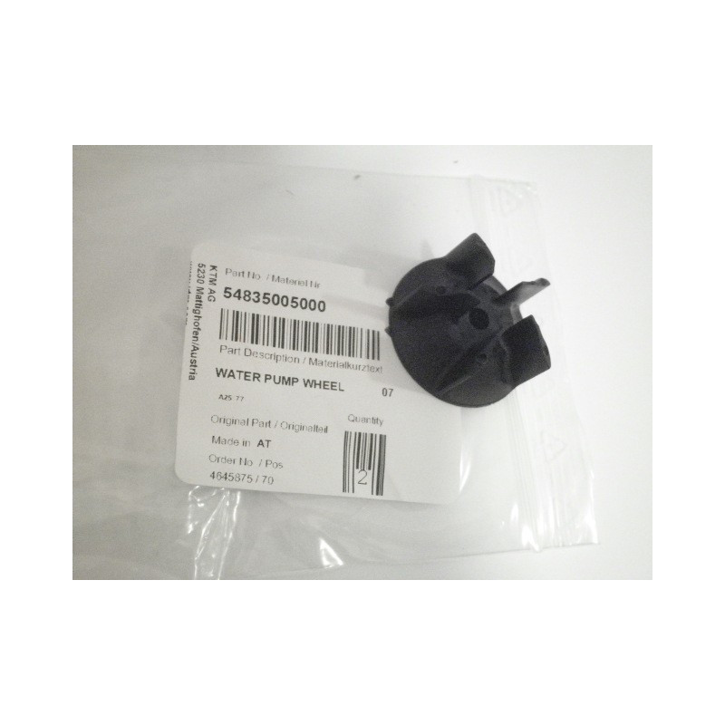 54835005000  Water Pump Wheel KTM EXC 2stroke '07-'16