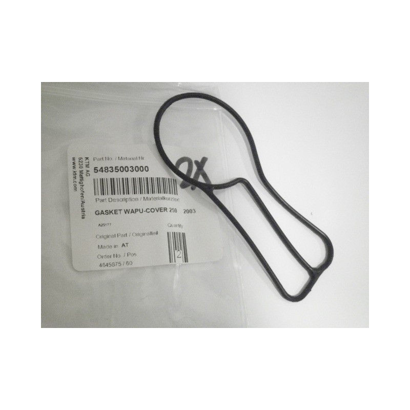 54835003000  Water Pump Cover Gasket KTM EXC 250/300 '04-'16