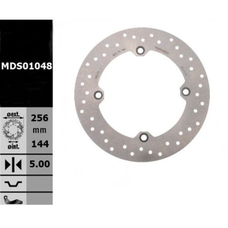 203-12-601  MTX Rear Brake Disc Honda CBR 1000F '93-'99