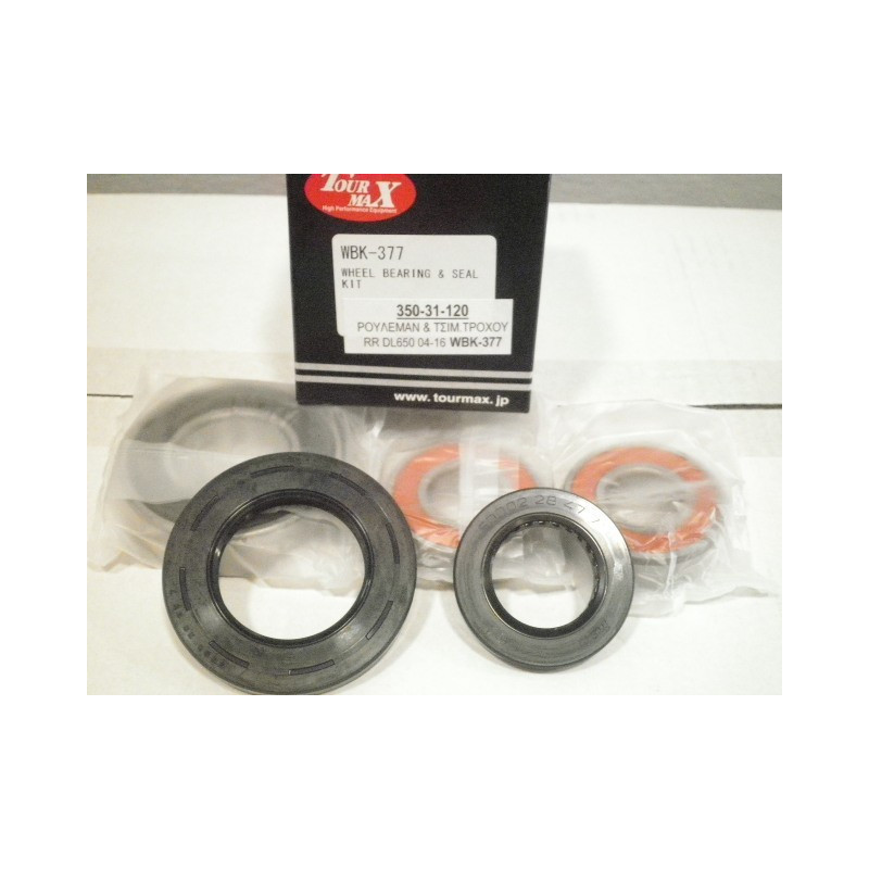 WBK-377  TOURMAX Ball Bearings-Dust seals Set  Suzuki DL 650 V-Strom ABS '07-'22
